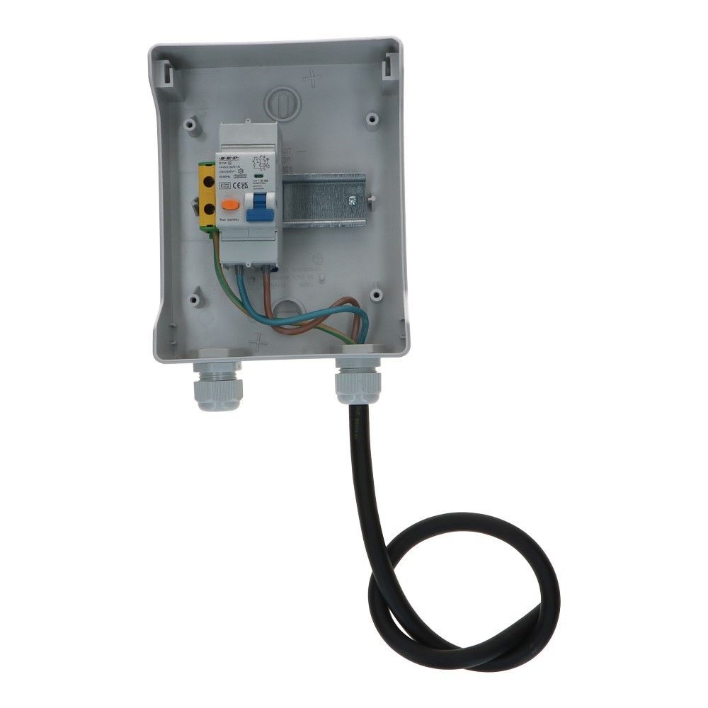 1 fase Backup box beveiliging C32 100mA High Immunity 1 fase Backup box beveiliging C32 100mA High Immunity