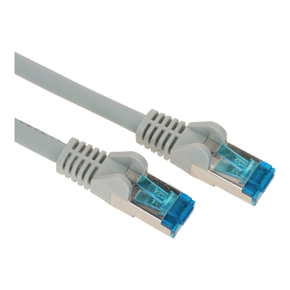 S/FTP CAT6a patch kabel 0.25meter grijs