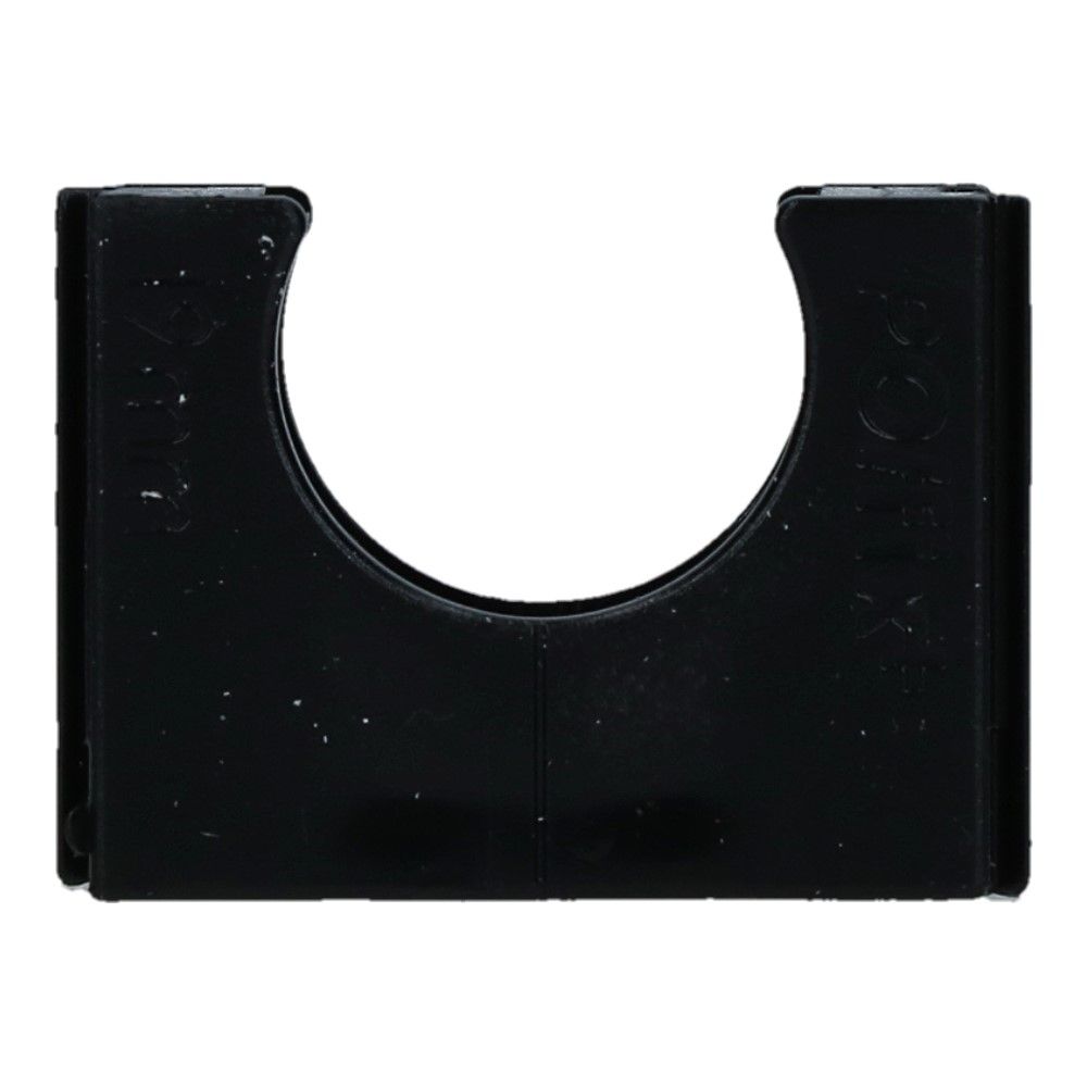 Klemblok UV-bestendig zwart 19mm Polfix+ UVS - 100 stuks