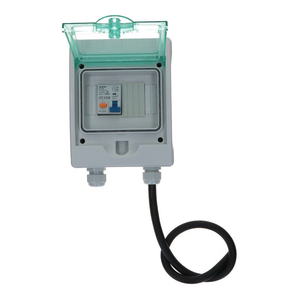 1 fase Backup box beveiliging C32 100mA High Immunity 1 fase Backup box beveiliging C32 100mA High Immunity