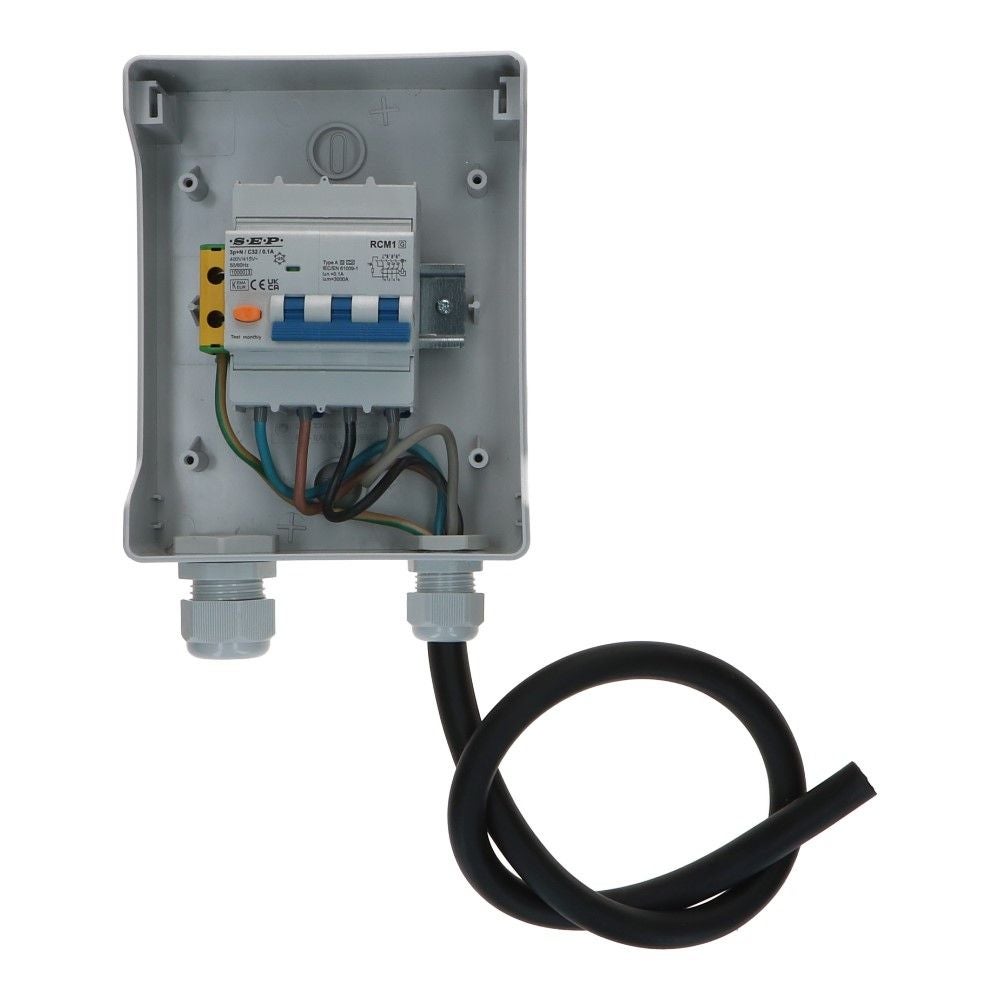 3 fase Backup box beveiliging C32 100mA High Immunity 3 fase Backup box beveiliging C32 100mA High Immunity