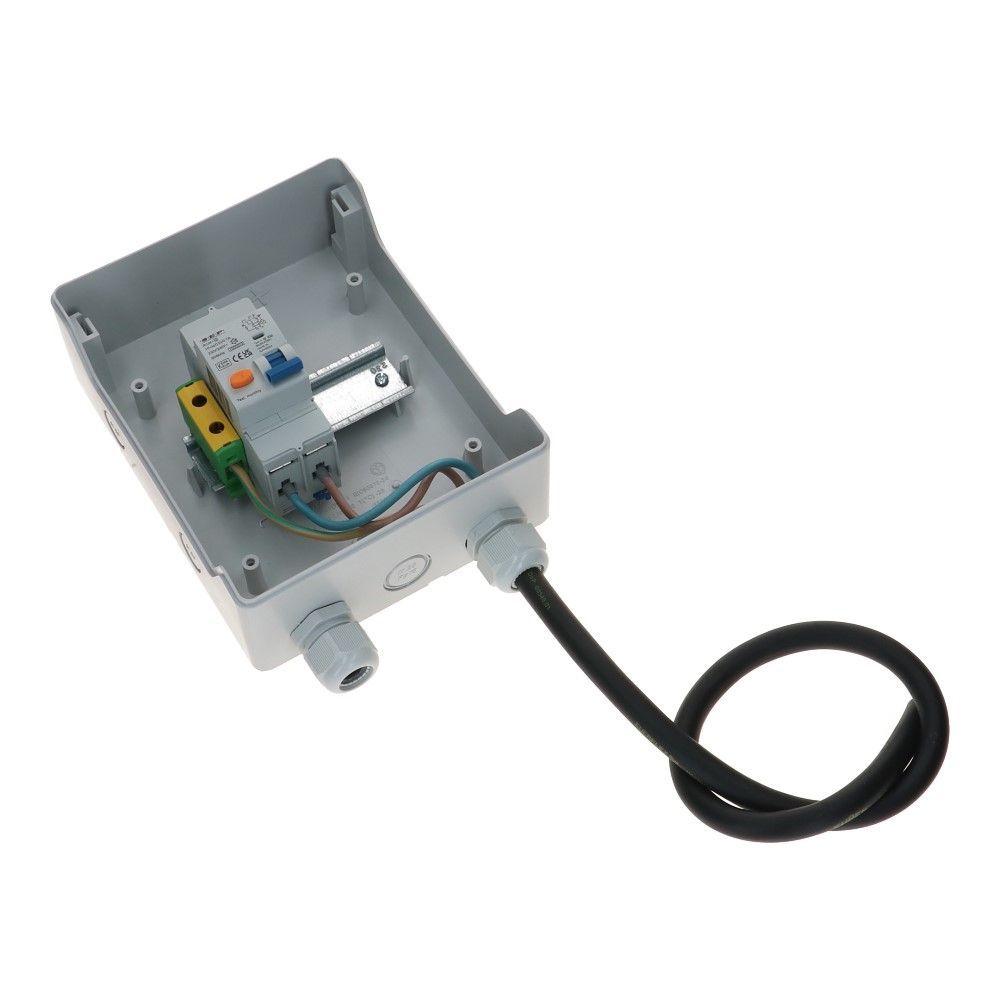 1 fase Backup box beveiliging C32 100mA High Immunity 1 fase Backup box beveiliging C32 100mA High Immunity