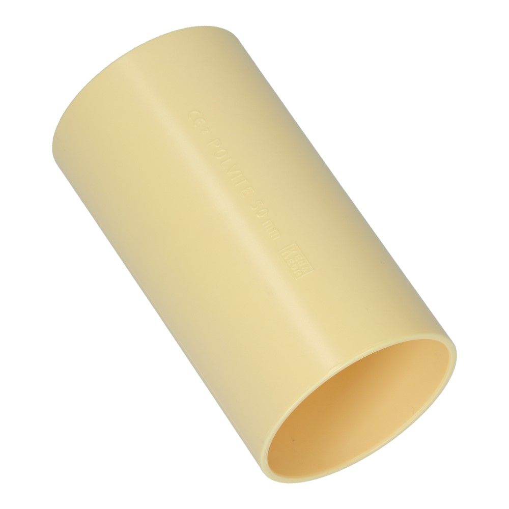 PVC sok crème 50mm Polivolt