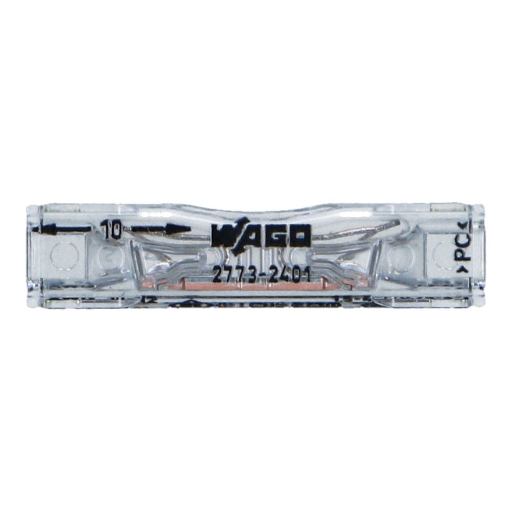 WAGO Doorvoerconnector 0.75-4 mm² massief - 100 stuks