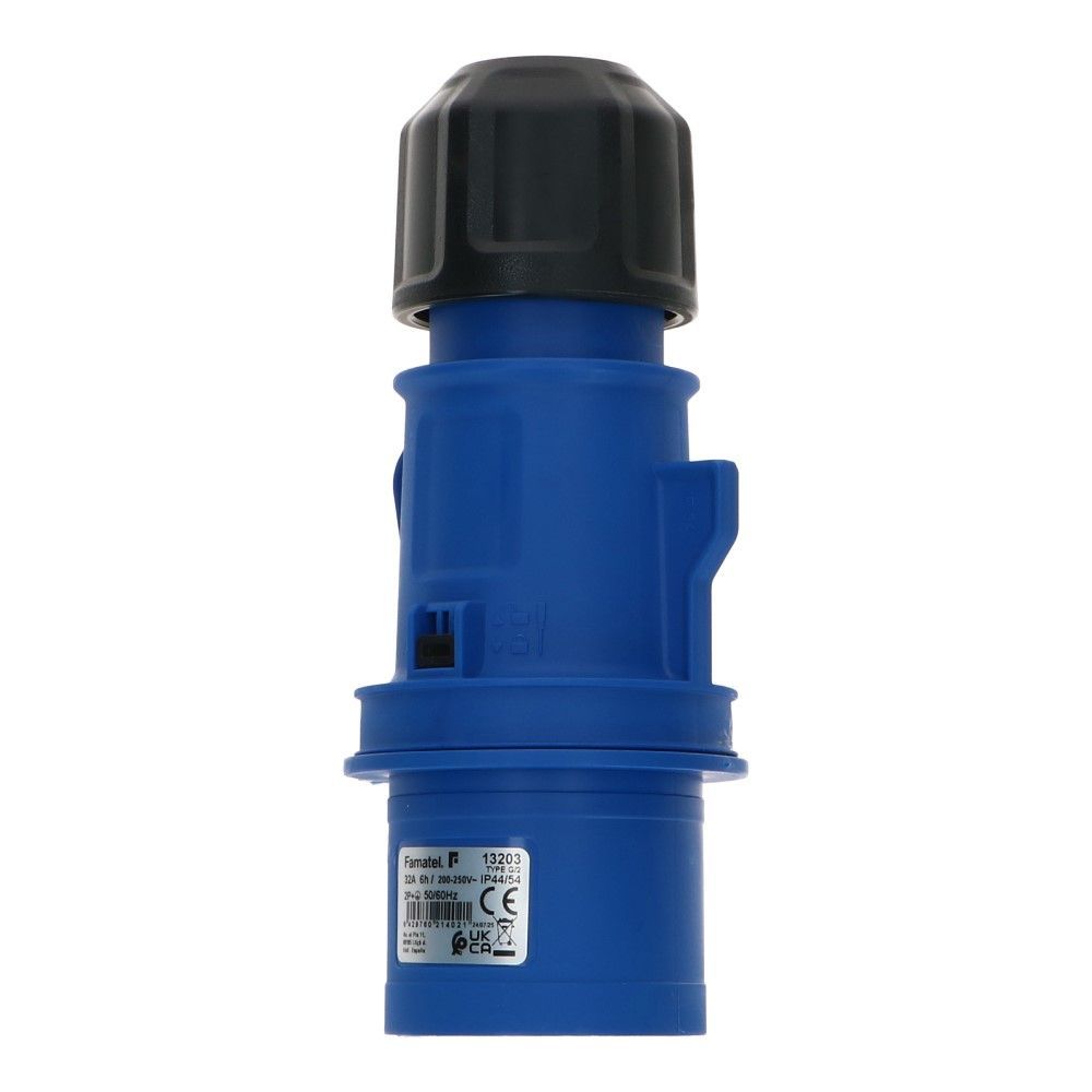 CEE male 3 polig 6H 32A IP44 stekker 220-240VAC CEE male 3 polig 6H 32A IP44 stekker 220-240VAC