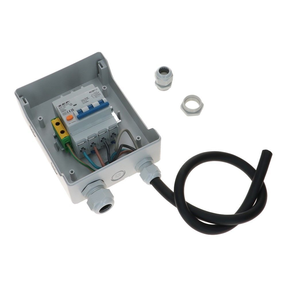 3 fase Backup box beveiliging C32 100mA High Immunity 3 fase Backup box beveiliging C32 100mA High Immunity