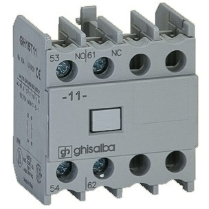 NO 3 NC 1 Hulpcontact GH15T31