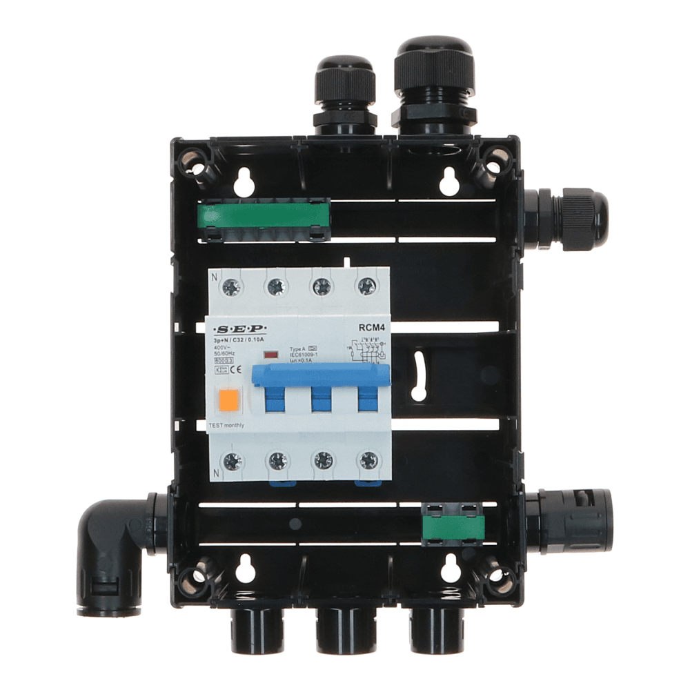 SEP MST-6 mini installatiekast 6 modules IP20 SEP MST-6 mini installatiekast 6 modules IP20