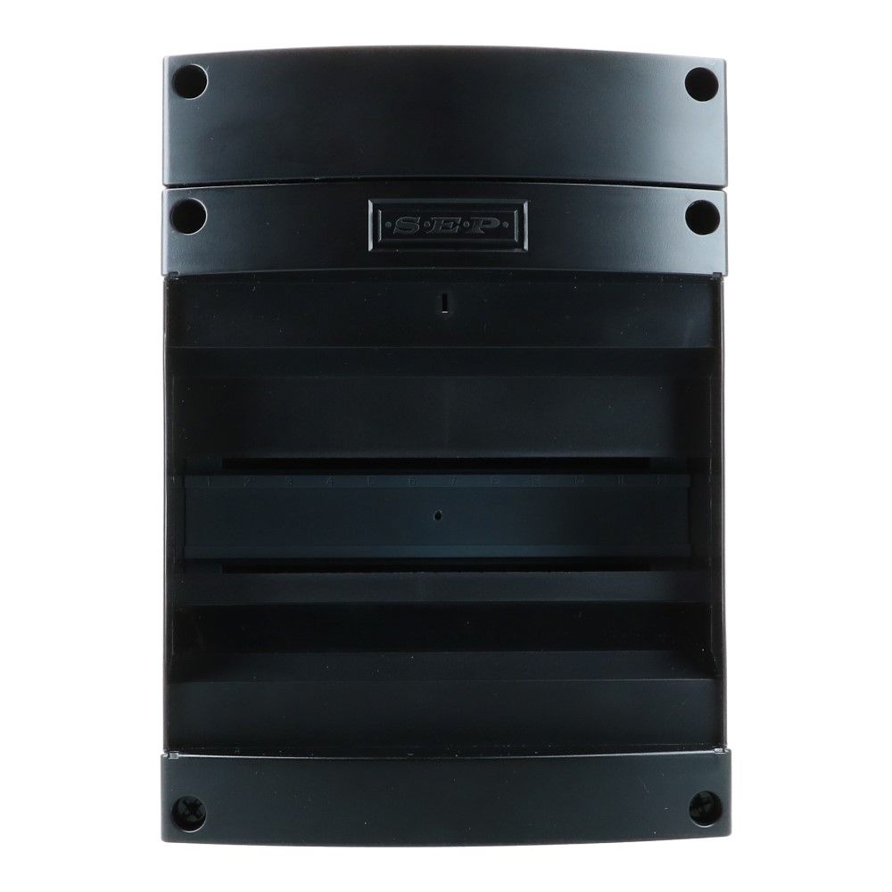 SEP Livion ledige groepenkast 1x12 modules met verhoogde buisinvoer SEP Livion ledige groepenkast 1x12 modules met verhoogde buisinvoer