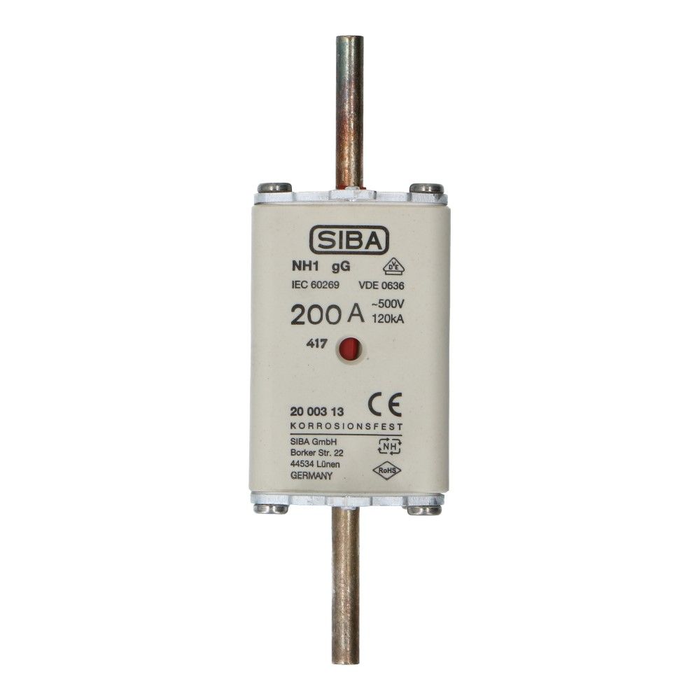 Mespatroon NH1 200A gL/gG 500V 135x51.5x54, foto 2 van 3