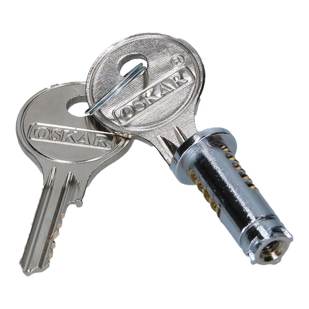 Metalen slot inclusief sleutels