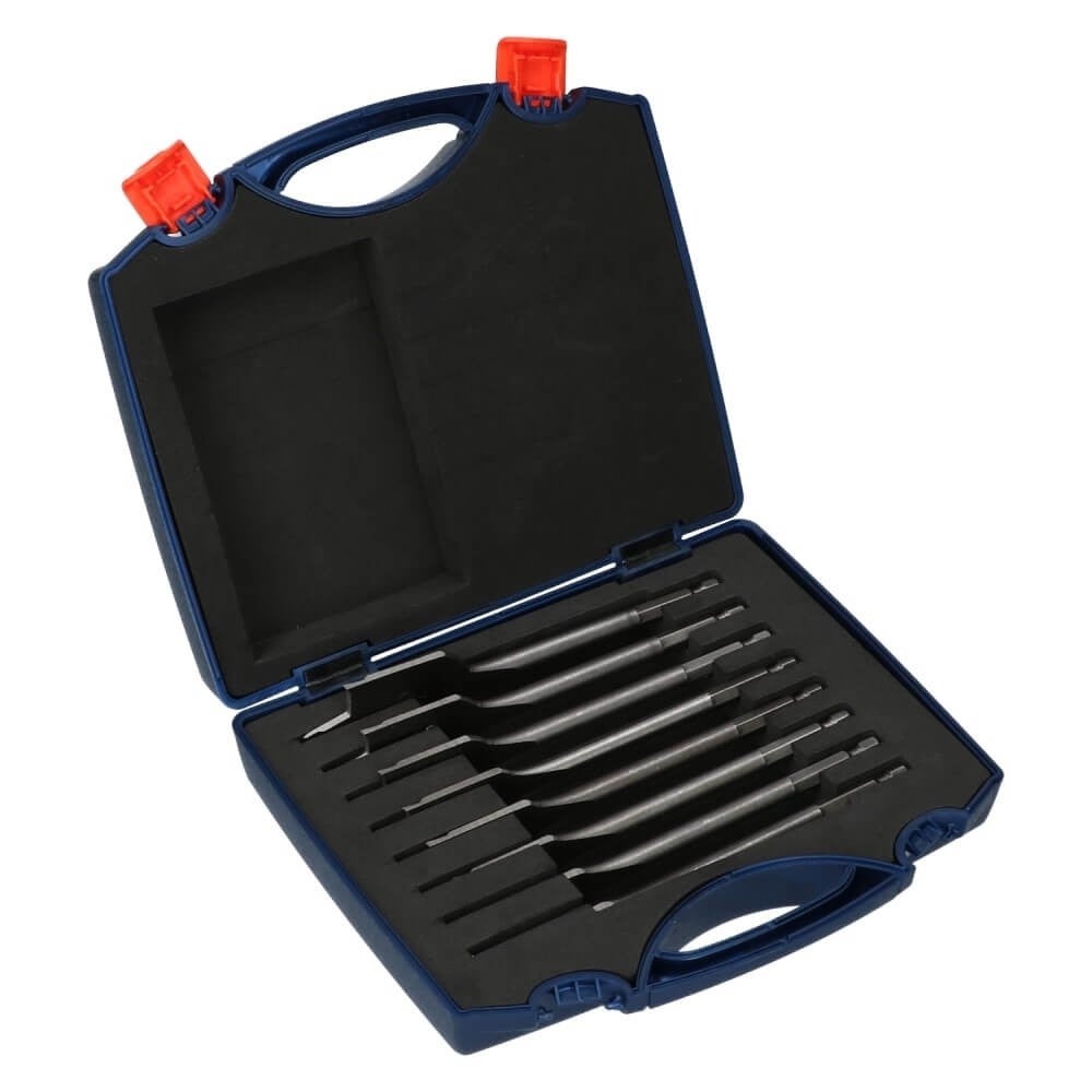8 delig speedboor set 12-32mm