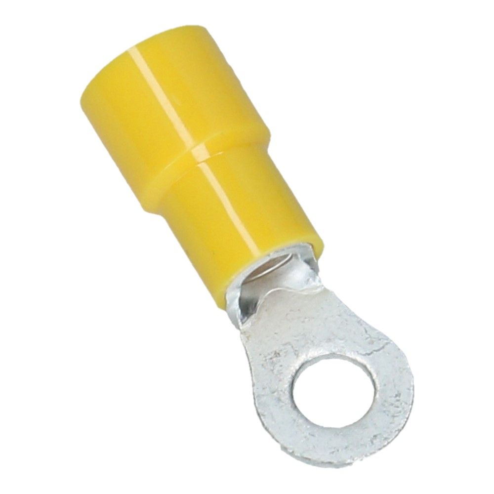 Ringkabelschoen Gat 4.3mm L-9mm Geel - 50 stuks