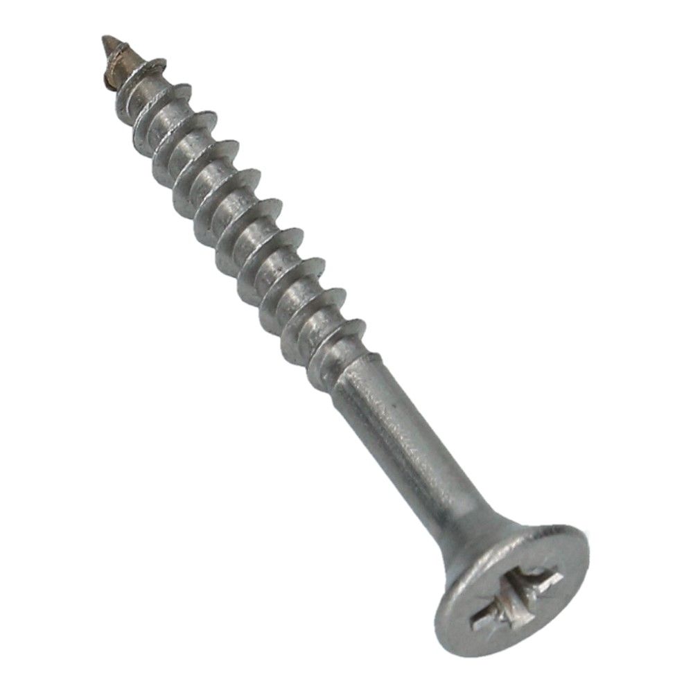 Spaanplaatschroef 4.5x40 Platkop RVS A2 PZ2 - 200 stuks, foto 2 van 2