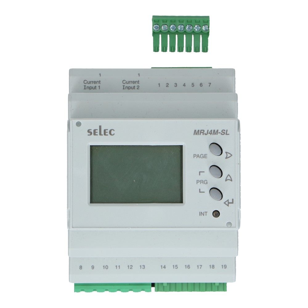 Multi-Function dinrail meter met 2xrj45 voor trafo splitlaod, foto 3 van 6