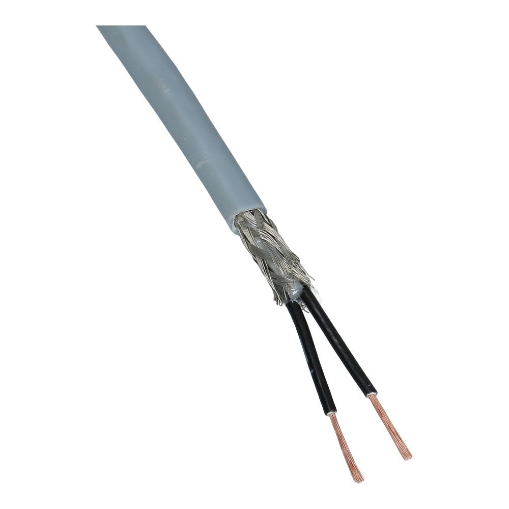 Stuurstroomkabel F-CY-OZ 2x2.5mm² grijs afgeschermd