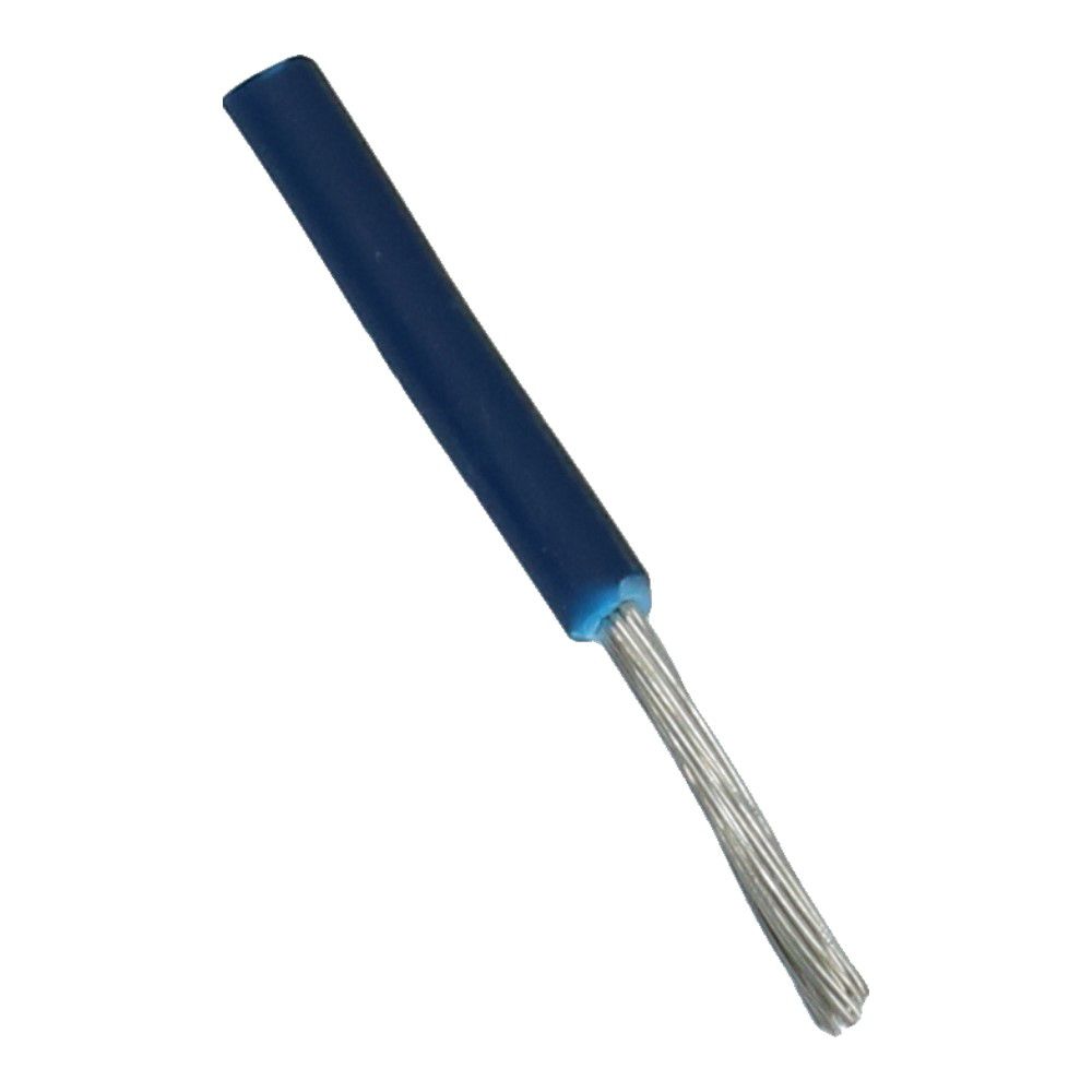 Montagedraad SO05Z-K 1mm² donker blauw vertind halogeenvrij 145°C - 100 meter