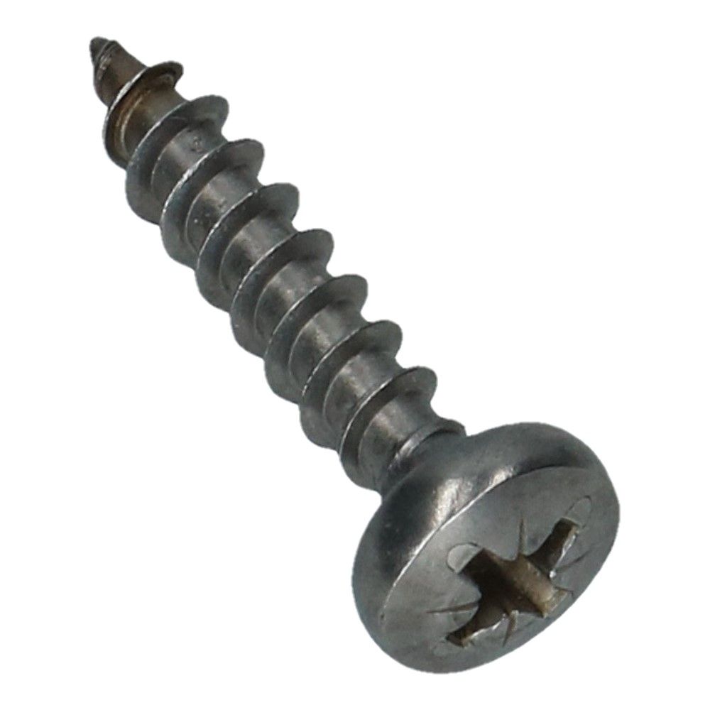 Spaanplaatschroef 5x25 bolkop RVS A2 PZ2 - 200 stuks