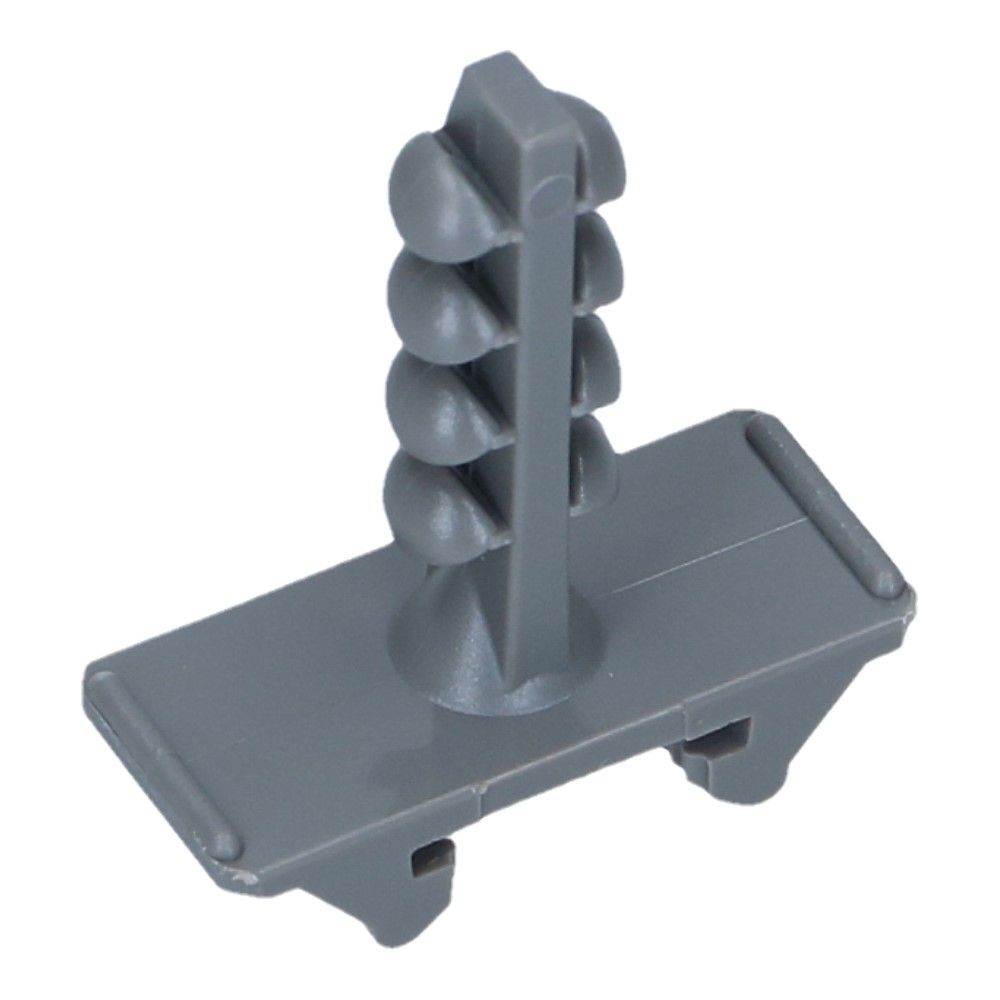 Montageplug Donker Grijs gat 6mm lengte 30mm voor beton - 100 stuks