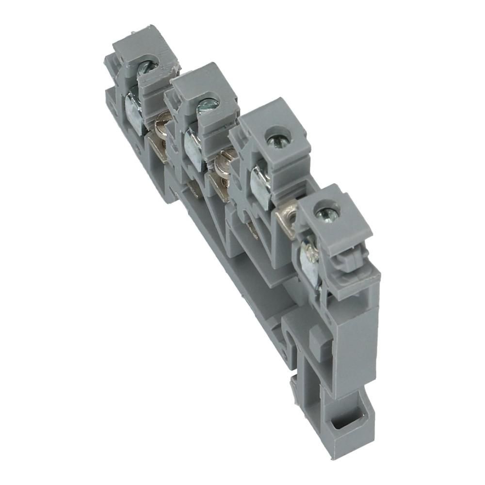 Montageklem etageklem TLS 2.5mm² grijs