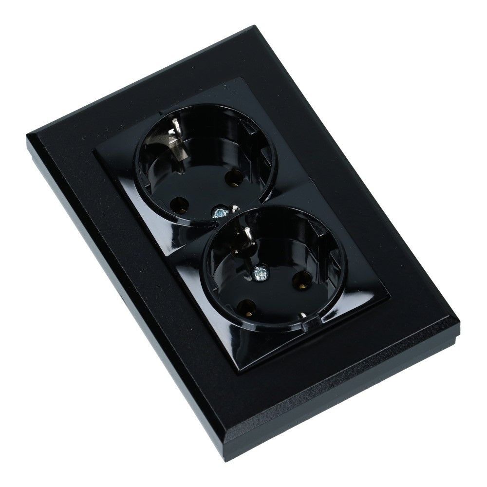Wandcontactdoos dubbel ART 9005