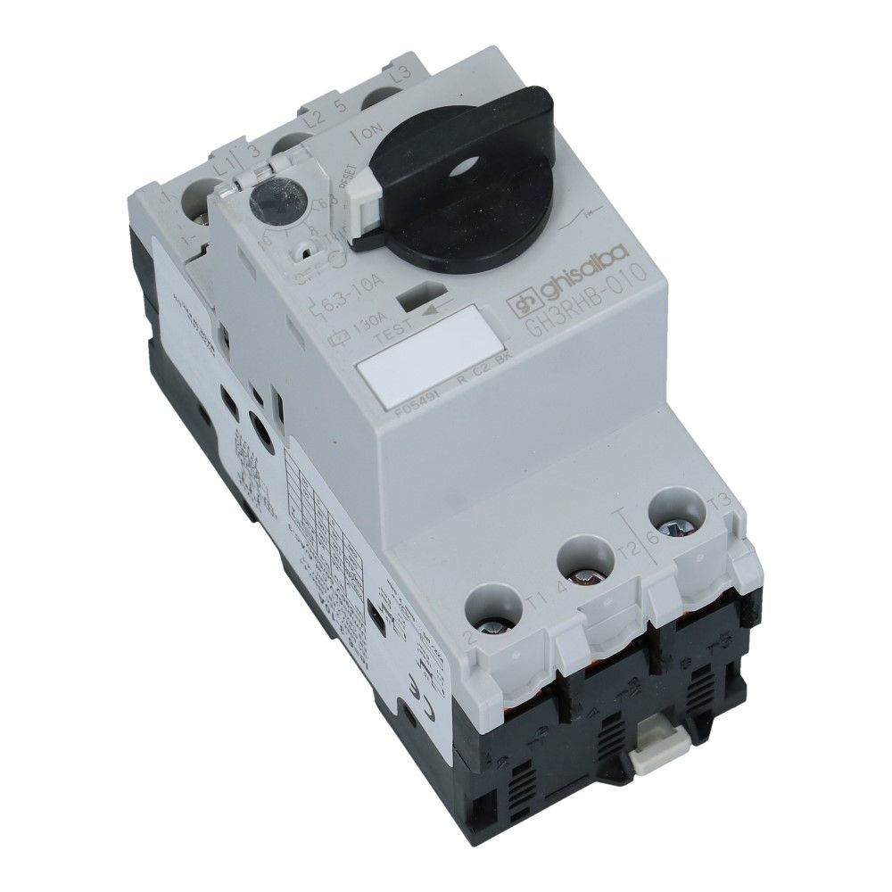 6.3-10A Motorbeveiligingsschakelaar 415VAC 100kA
