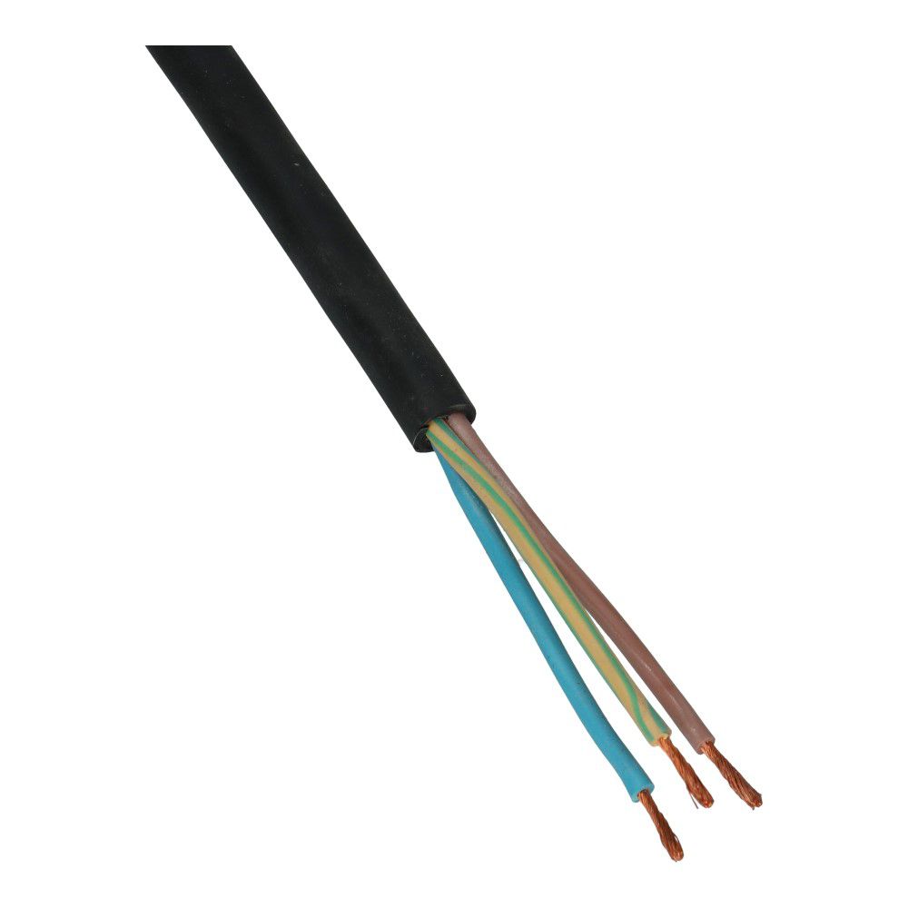 Neopreenkabel H07RN-F 3x6mm² zwart Eca