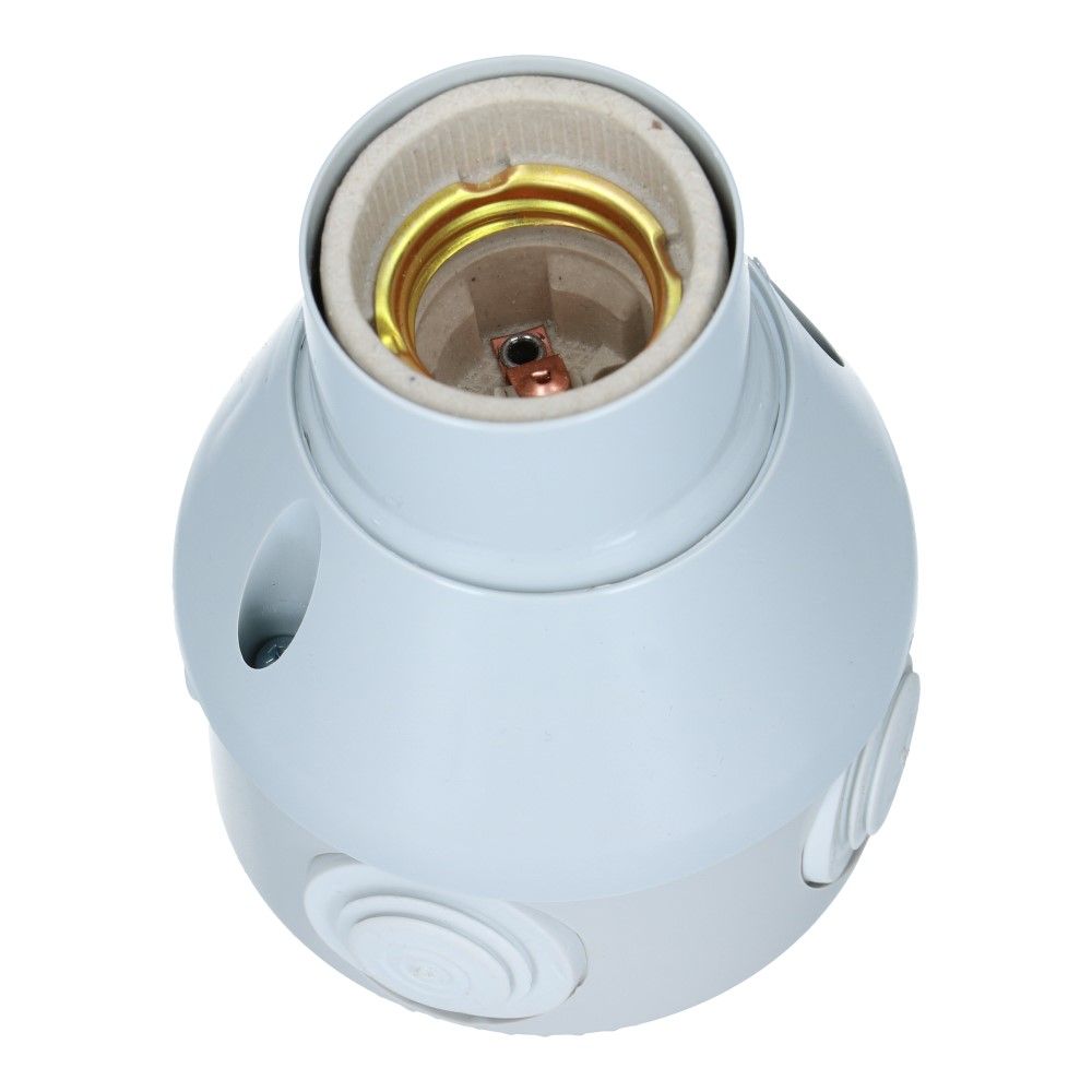 Rond 80x100 met lamphouder 4 kegels 20mm IP20