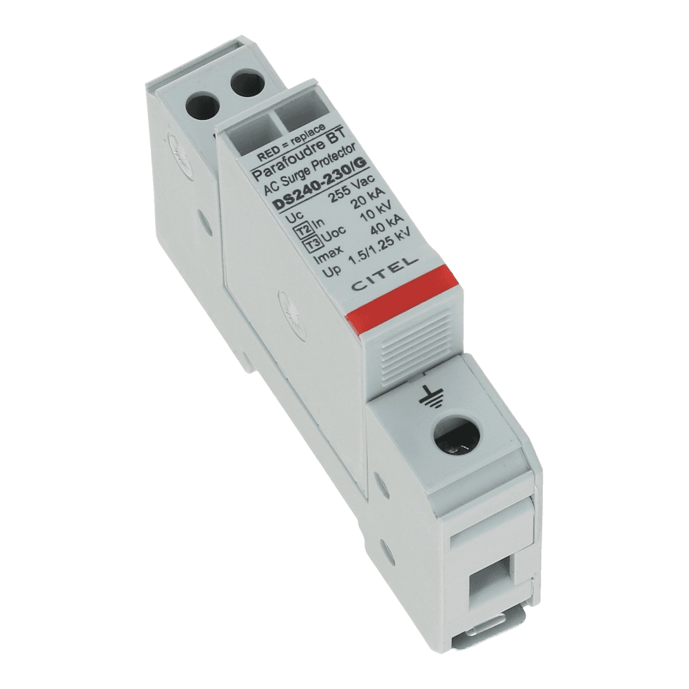 Citel overspanningsbeveiliging 1 polig + nul Type 2 compact