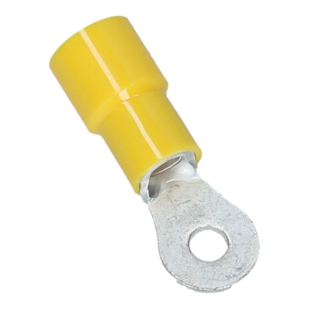 Ringkabelschoen Gat 3.2mm L-9mm Geel - 50 stuks