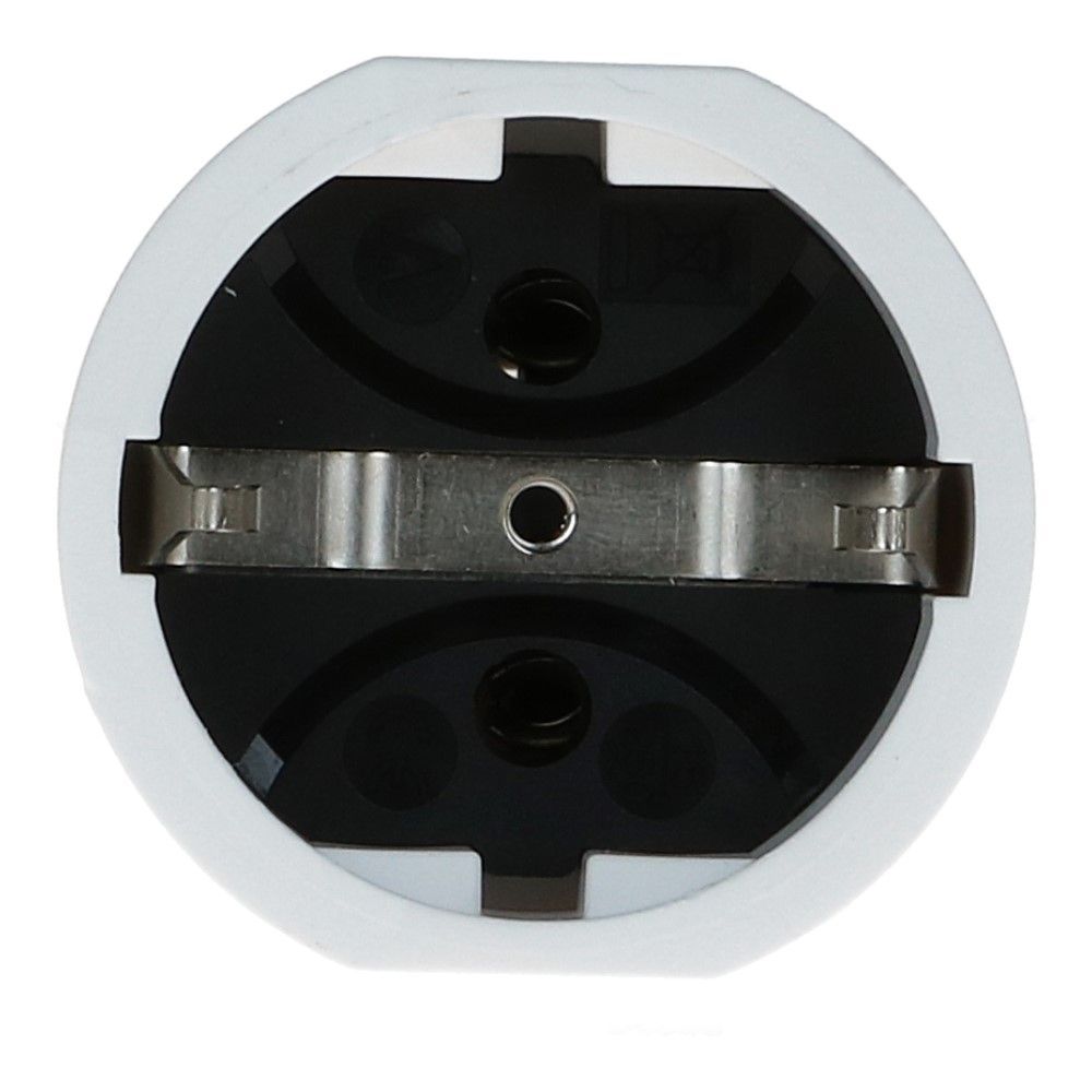 Contrastekker PVC wit met randaarde, foto 3 van 3