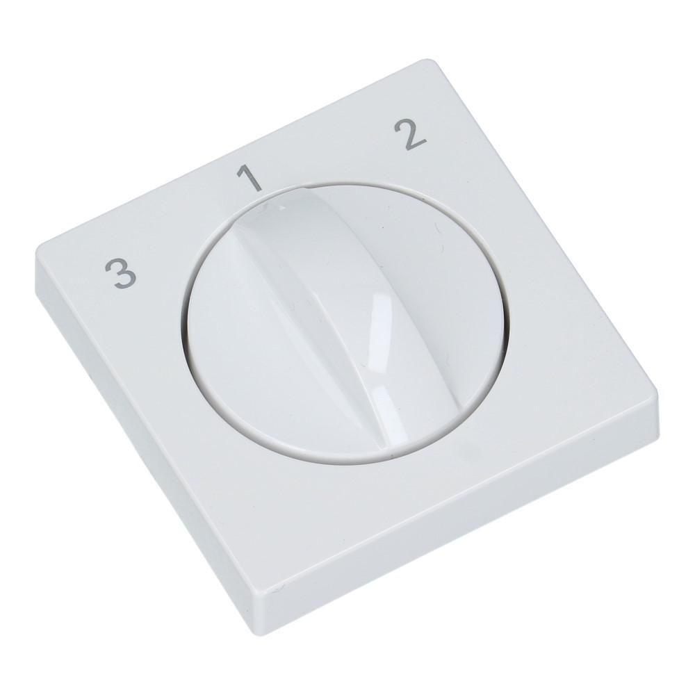 Centraalplaat SYSTEEM-M 9016 draaiknop ventilatie