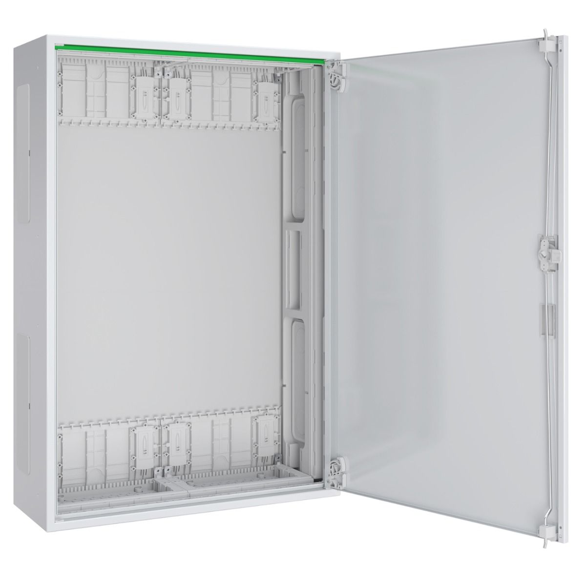 PrismaSeT XL Metalen wandbehuizing opbouwmontage met deur 800mm x 650mm