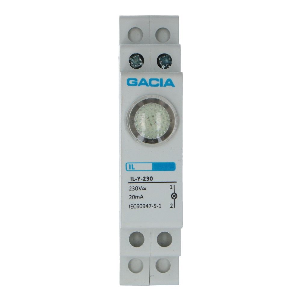 Indicatie led geel 230VAC, foto 2 van 3