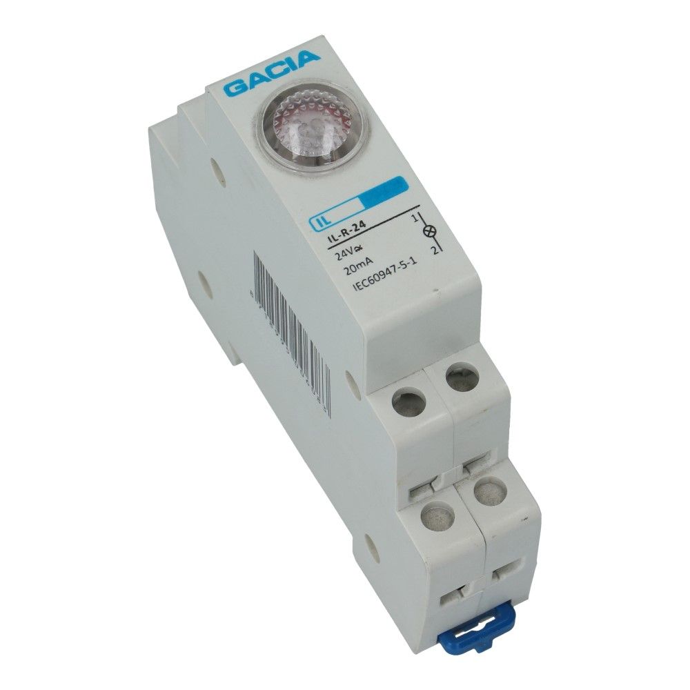 Indicatie led rood 12-24V AC/DC
