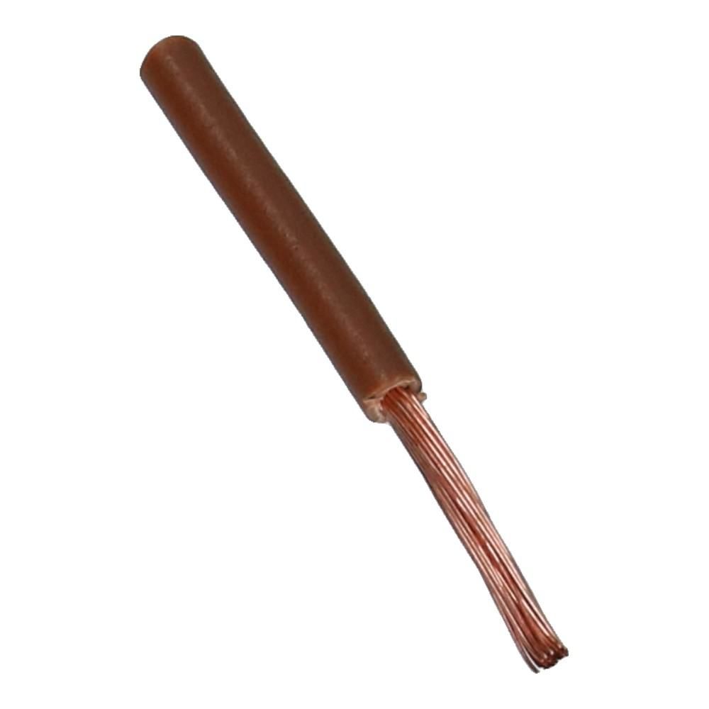 Montagedraad H07V-K 25mm² bruin 70°C Eca - 50 meter