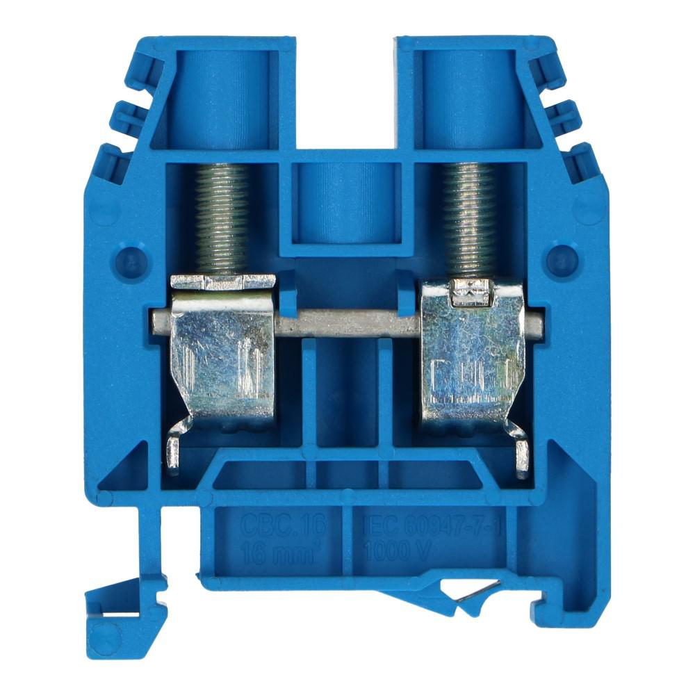Montageklem CBC 25mm² blauw, foto 2 van 2