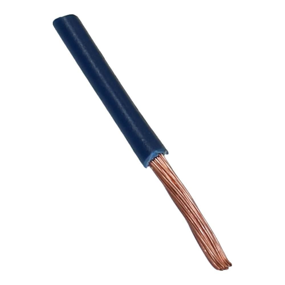 Montagedraad H05V2-K 1mm² donker blauw 90°C Eca - 100 meter