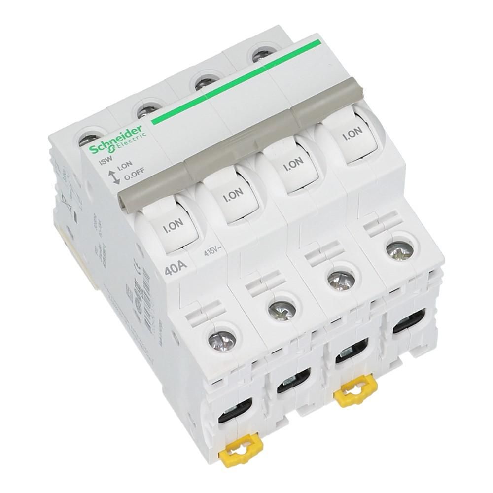 Schneider Electric aansluitblok 4-polig 125A 4x15 aansluitingen DIN