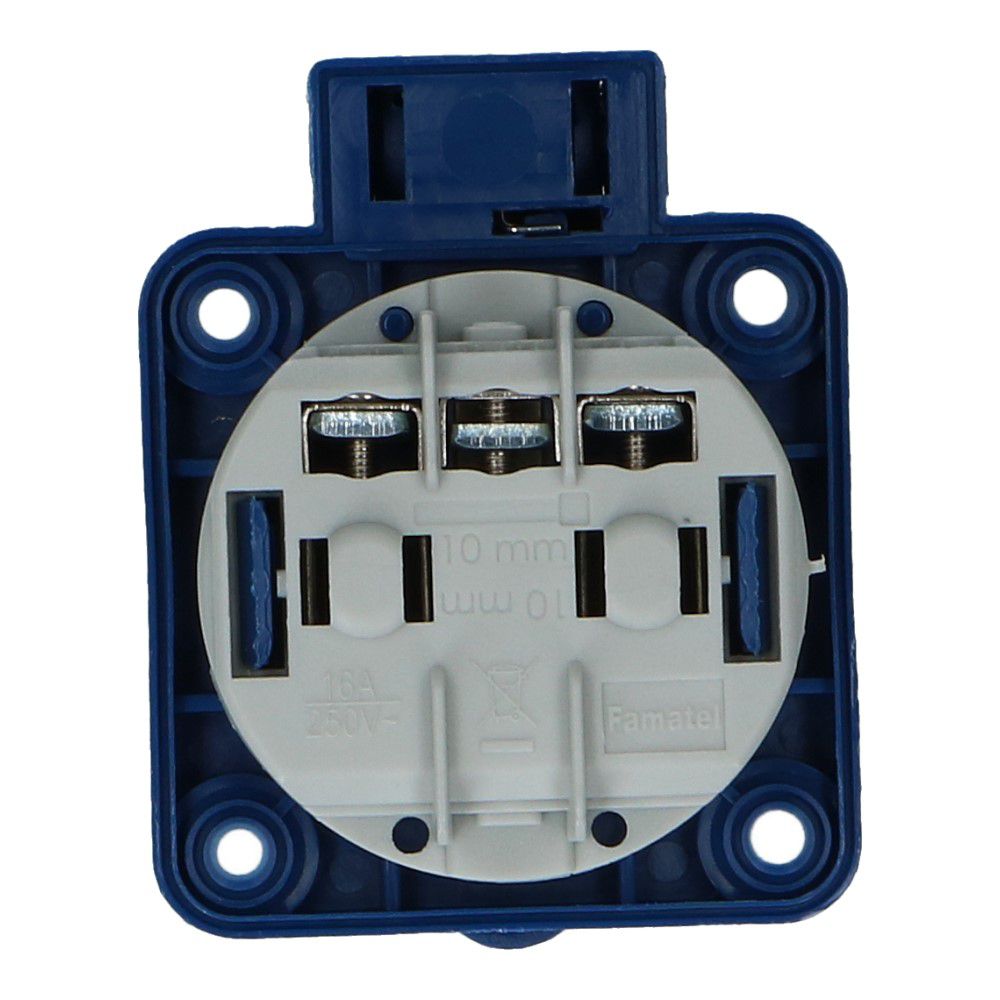 CEE schuko 3 polig 16A IP54 220-240VAC, foto 4 van 5