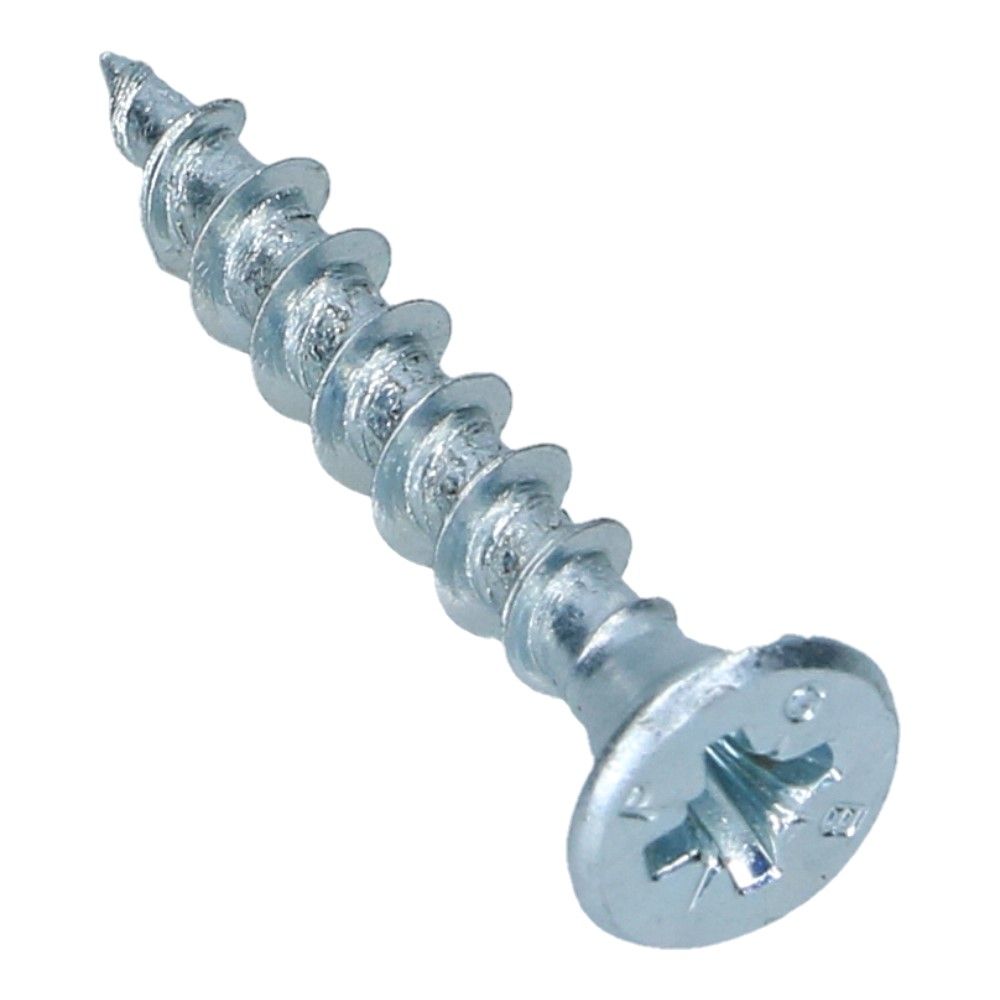 Spaanplaatschroef 4.5x30mm Verzonken Pozidrive 2 - 200 stuks