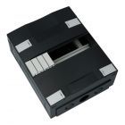 Ledige groepenkast 1x12 modules met verhoogd met buisinvoer