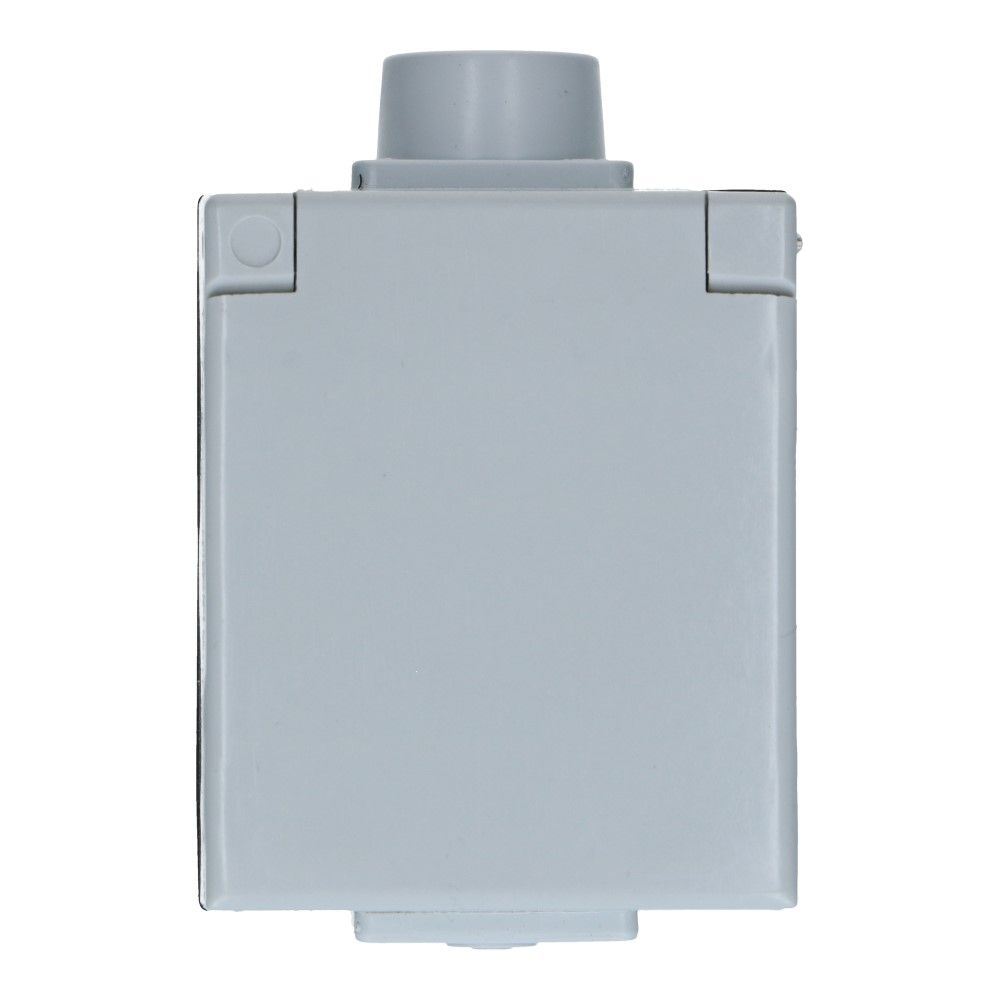 Perilex opbouw WCD 16A + klep grijs, foto 3 van 5