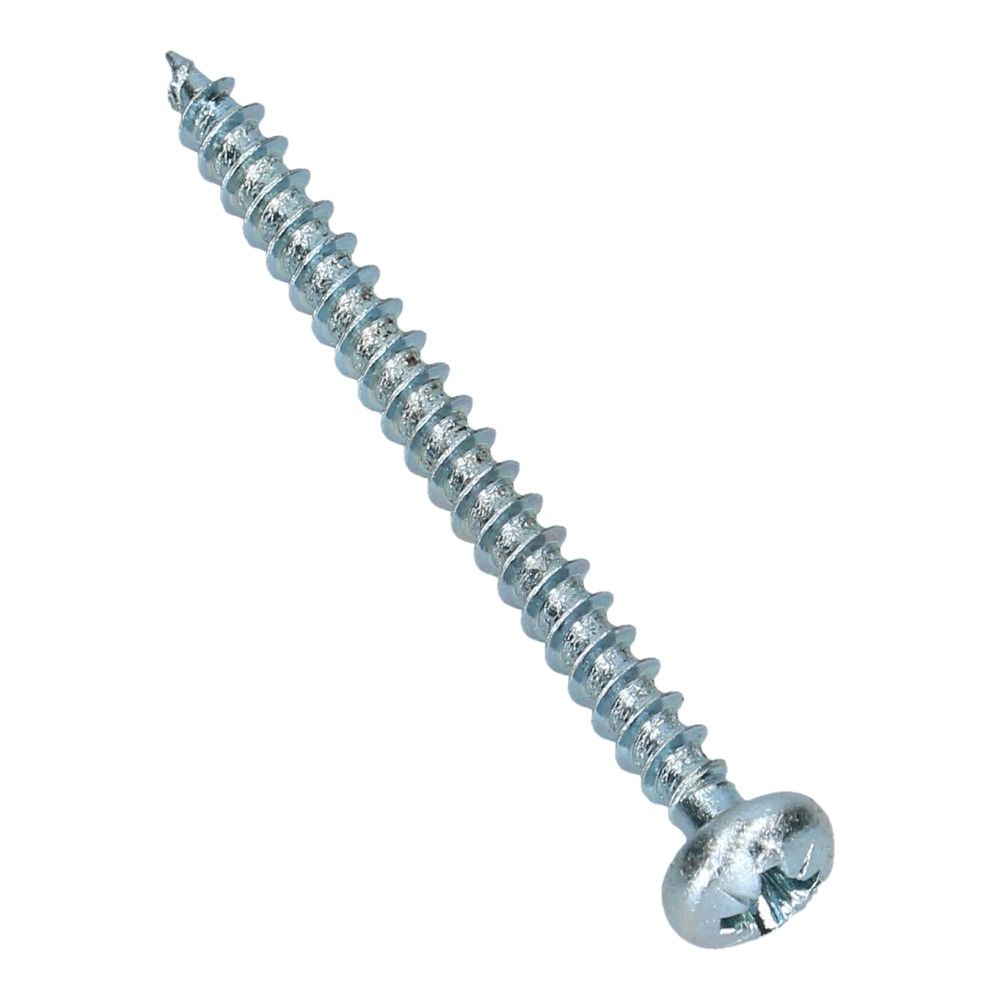 Spaanplaatschroef 4.5x50mm Bolkop Pozidrive 2 - 200 stuks