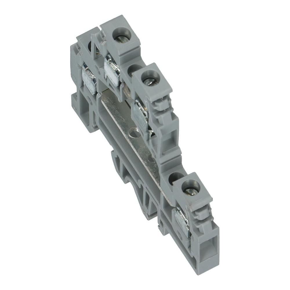 Montageklem etageklem DAS 4mm² grijs