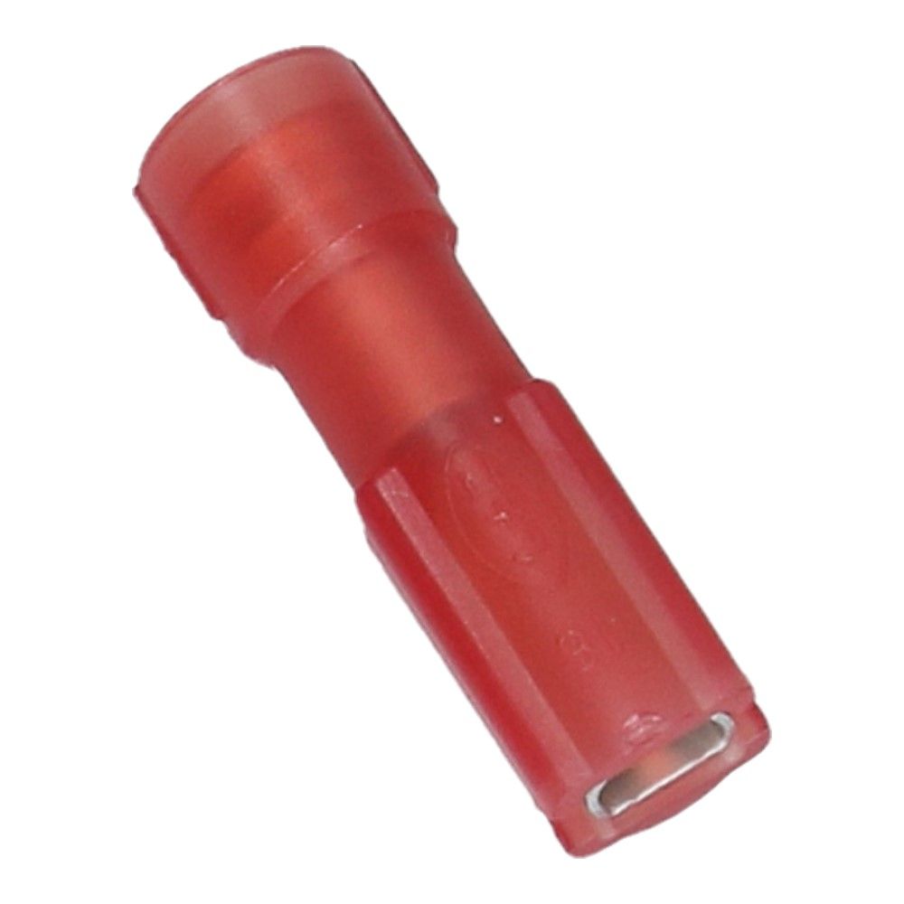 Kabelschoen contra ISO B-2.8mm D-0.8mm Rood - 100 stuks